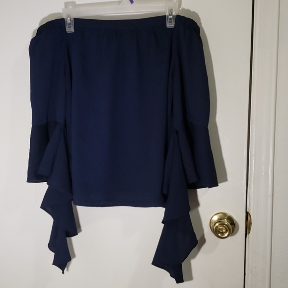 Haute Monde Tops - Croped Blouse